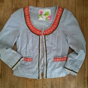 Free People beaded jacket